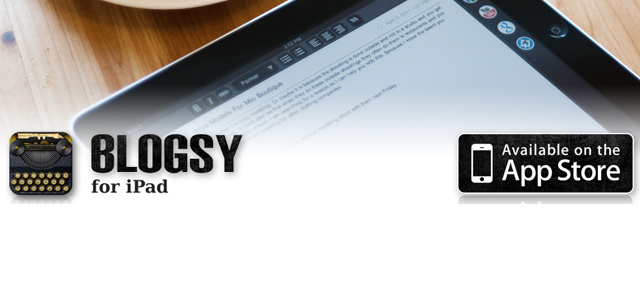 Blogsy para iPad