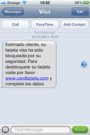 phising sms marcefx