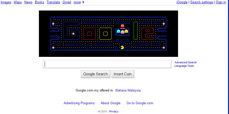 Comecocos de Google